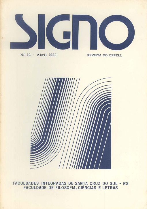					Visualizar v. 8 n. 12 (1982)
				